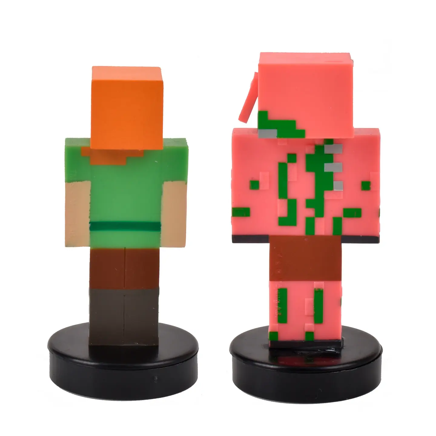 Pack De 2 Figuras Timbre Minecraft Ansaldo 34910 2
