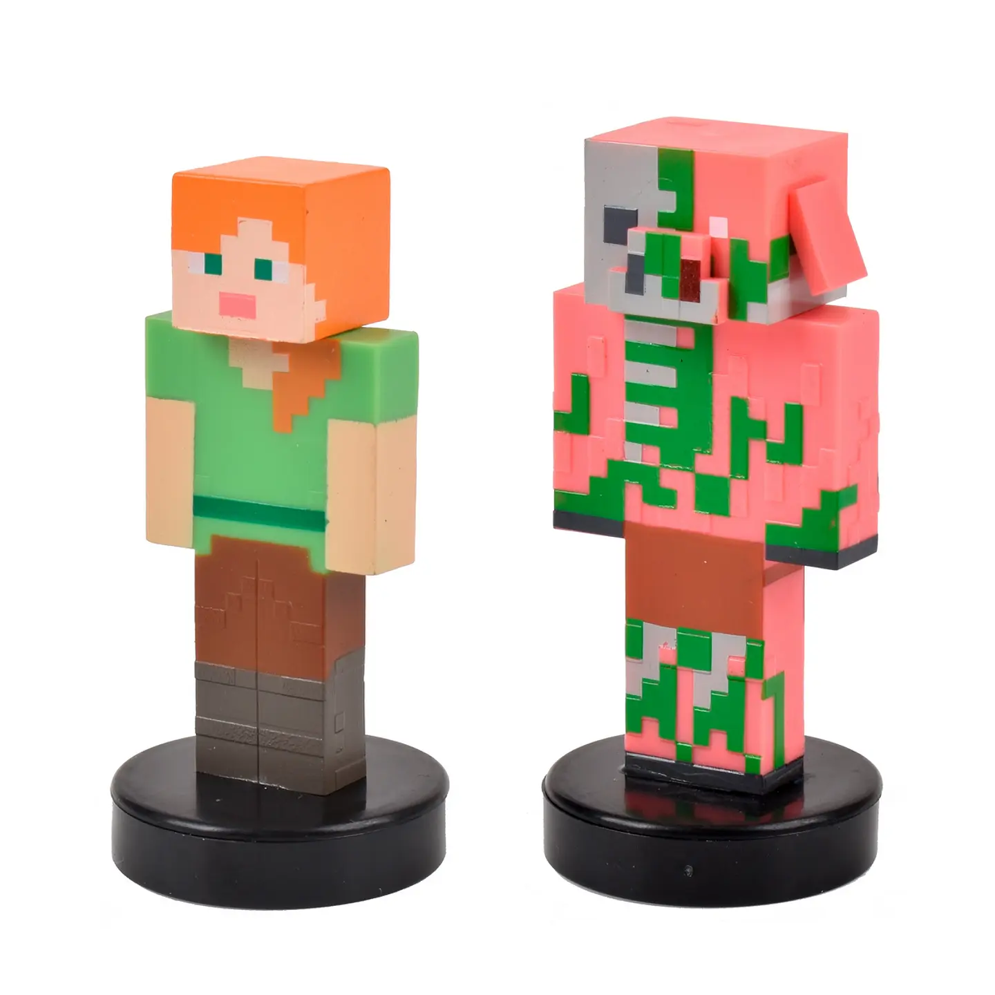 Pack De 2 Figuras Timbre Minecraft Ansaldo 34910 3
