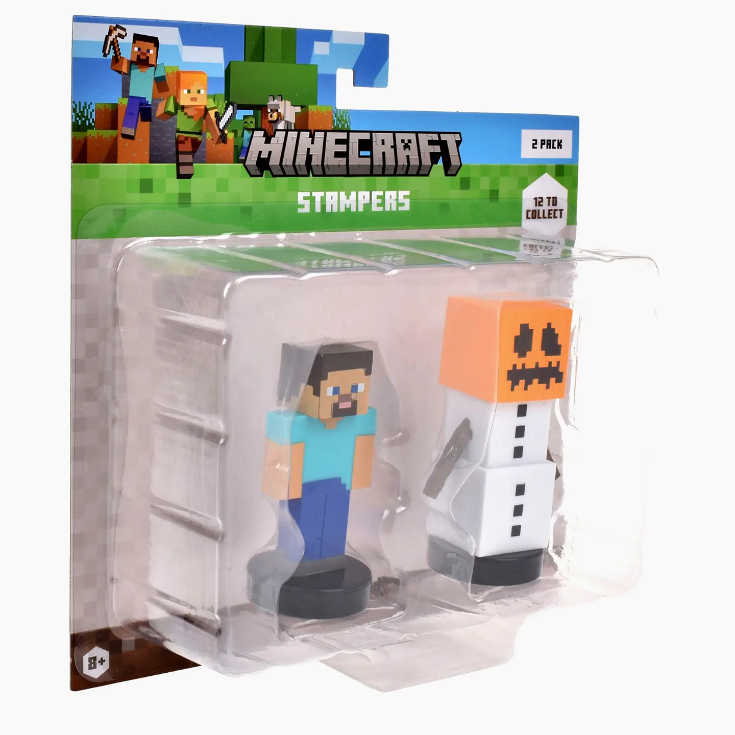 Pack De 2 Figuras Timbre Minecraft Ansaldo 34910 4