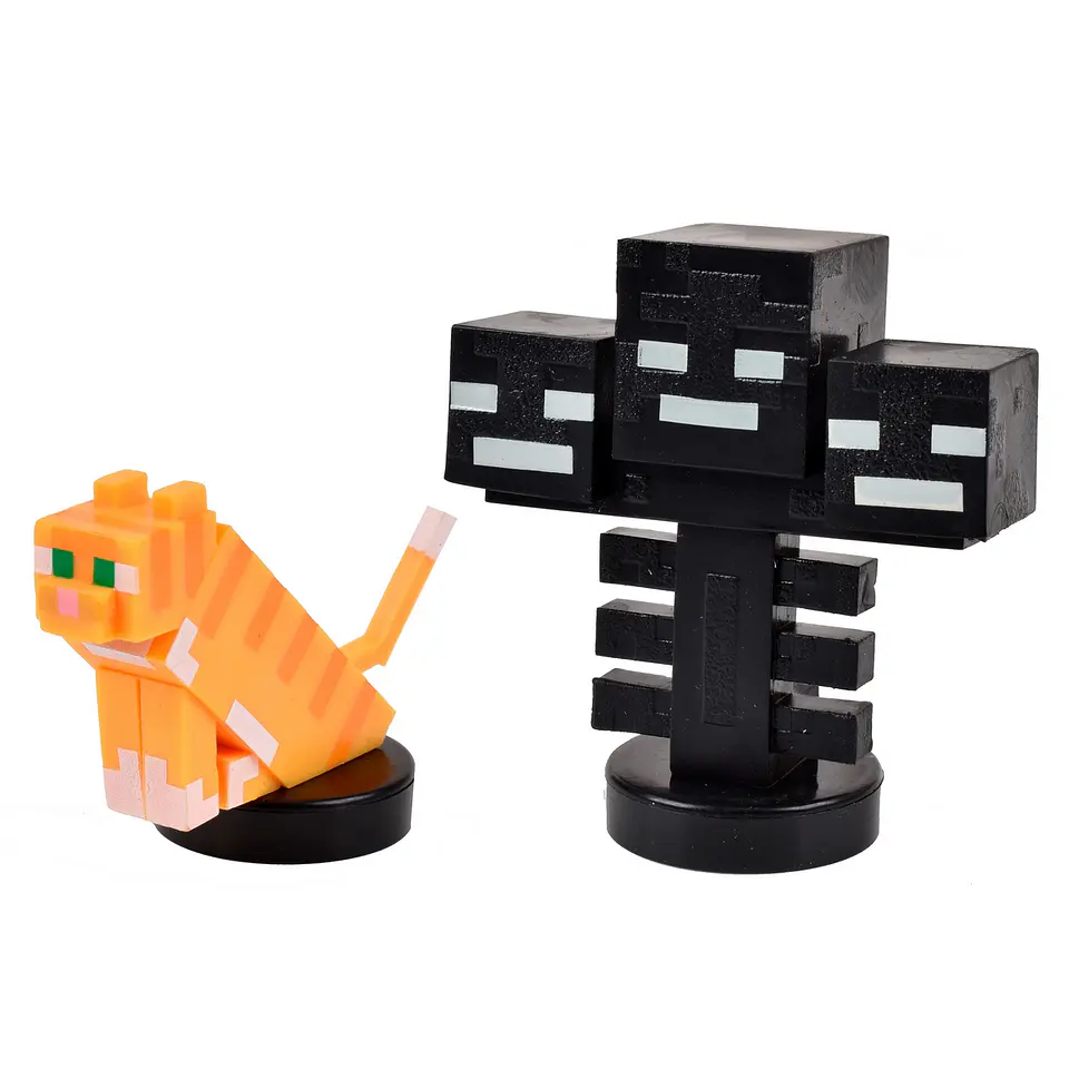 Pack De 2 Figuras Timbre Minecraft Ansaldo 34910 11