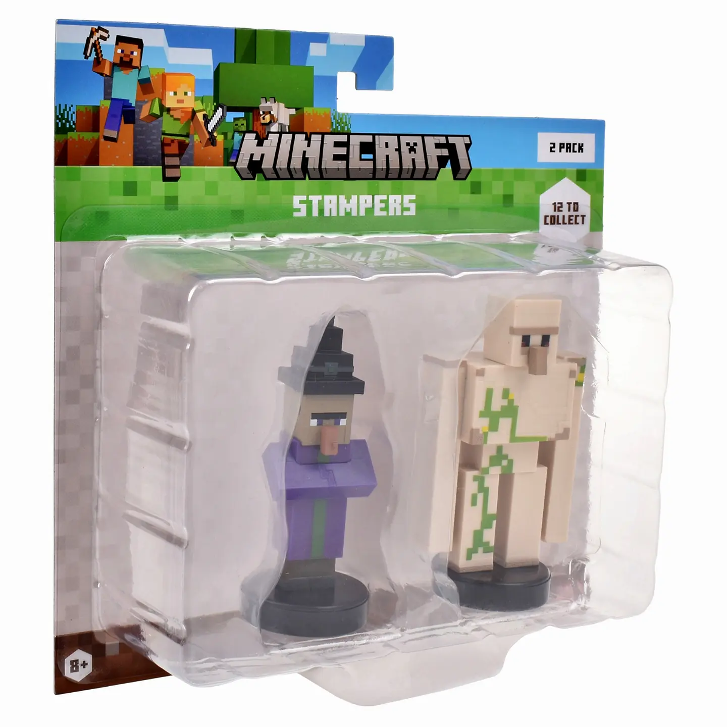 Pack De 2 Figuras Timbre Minecraft Ansaldo 34910 13