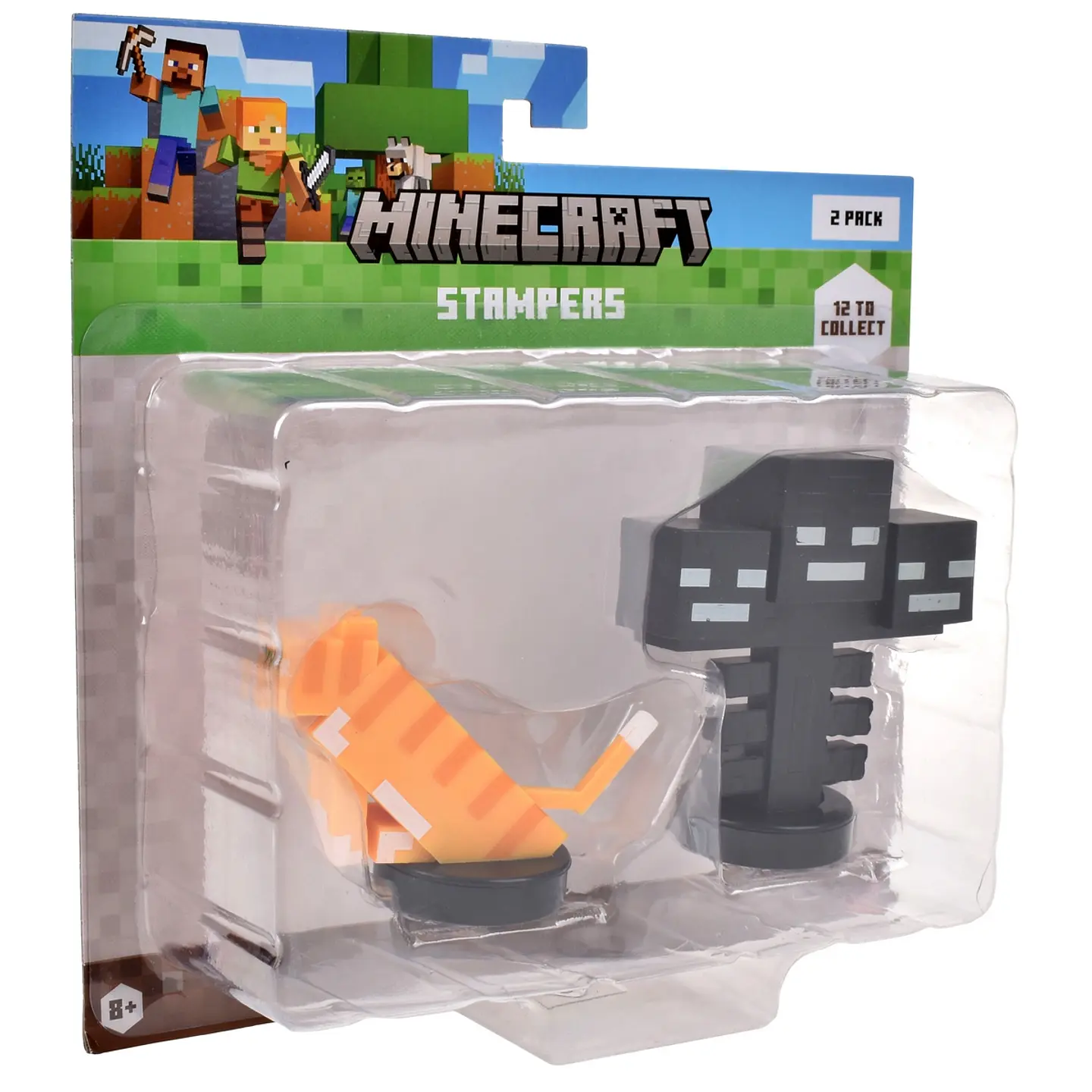 Pack De 2 Figuras Timbre Minecraft Ansaldo 34910 15