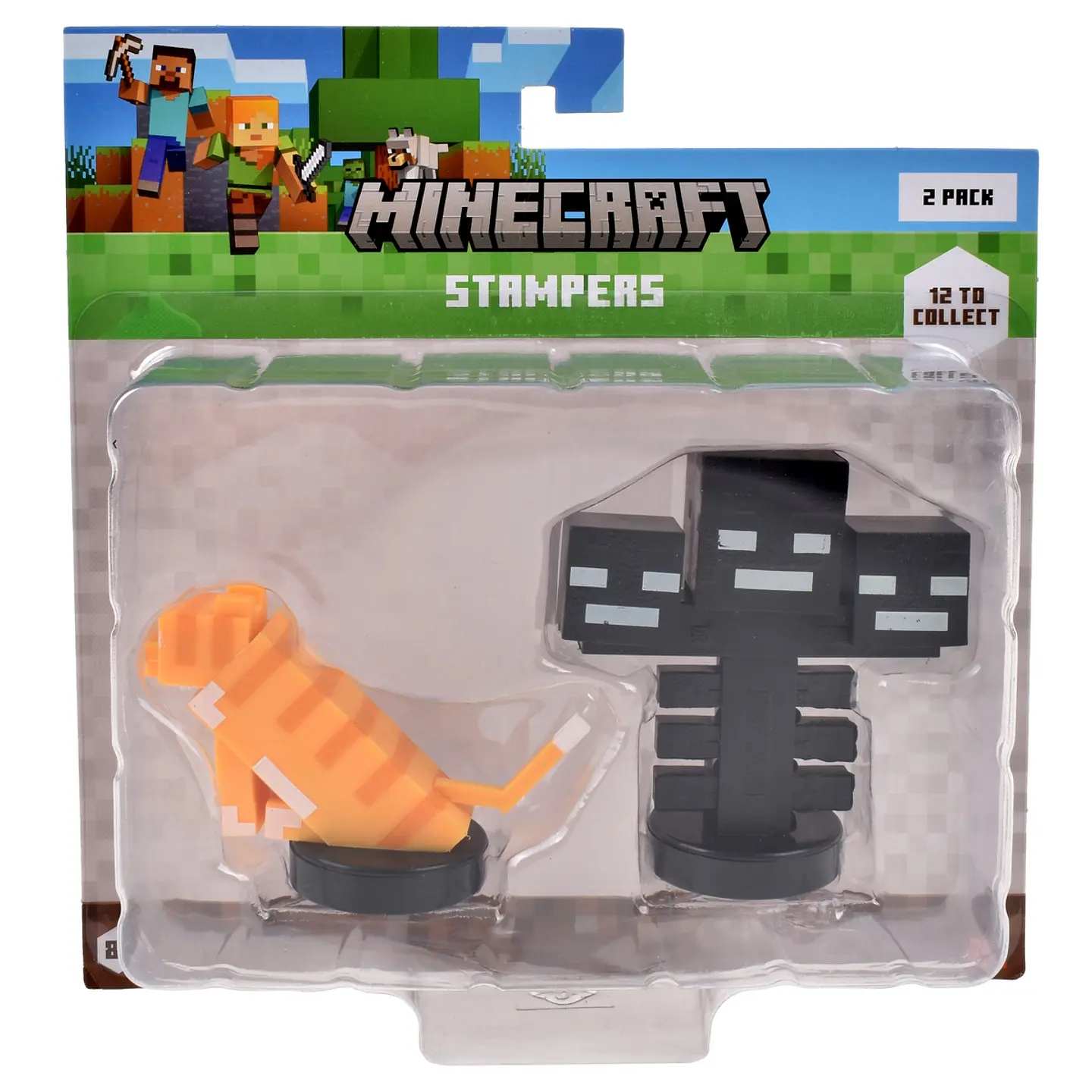 Pack De 2 Figuras Timbre Minecraft Ansaldo 34910 19