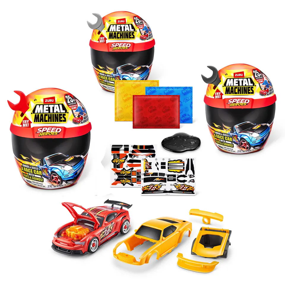 Playset Casco Speed Hero Metal Machines Ansaldo 34196 8
