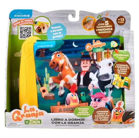LIBRO MUSICAL A DORMIR CON LA GRANJA DE ZENON ANSALDO 26729