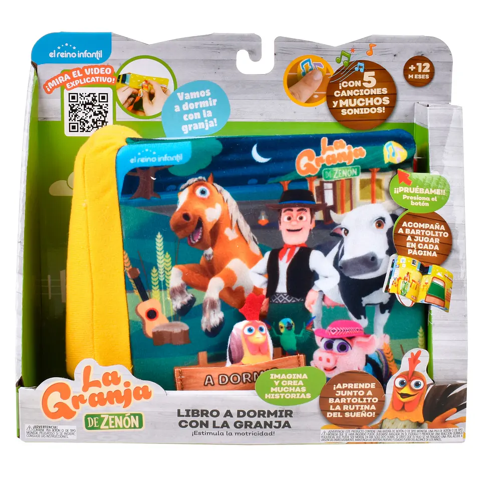 Libro Musical A Dormir Con La Granja De Zenon Ansaldo 26729 1