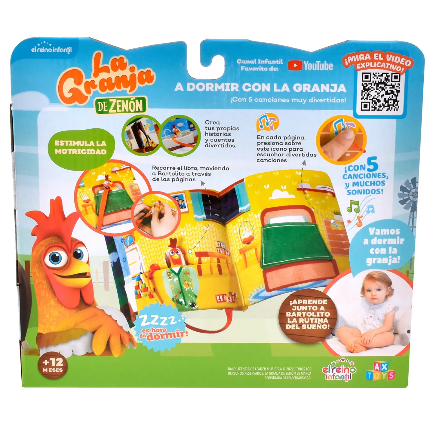Libro Musical A Dormir Con La Granja De Zenon Ansaldo 26729 4