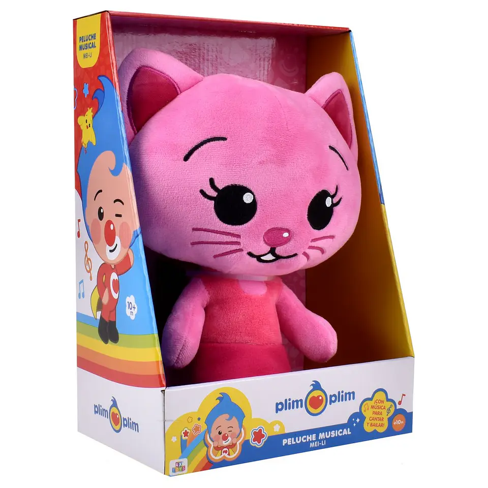 PLIM PLIM PELUCHE CON SONIDO 30 CMS ANSALDO 33093 11