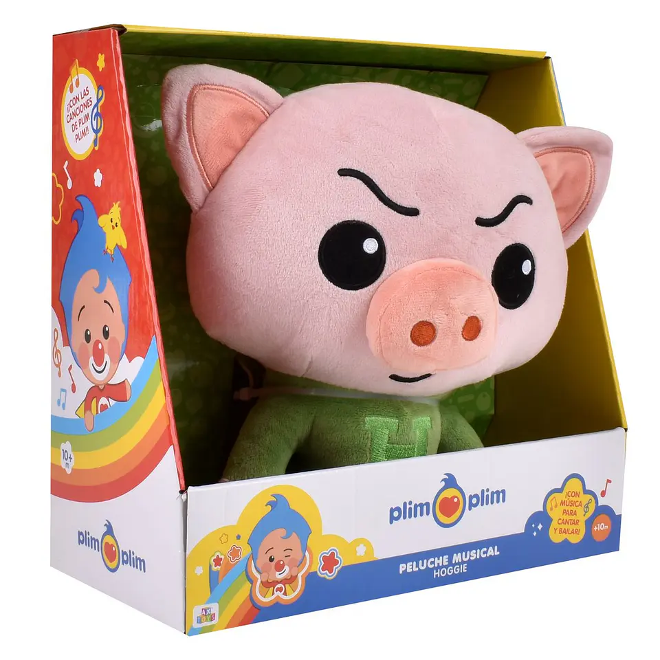 PLIM PLIM PELUCHE CON SONIDO 30 CMS ANSALDO 33093 12