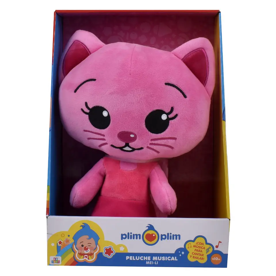 PLIM PLIM PELUCHE CON SONIDO 30 CMS ANSALDO 33093 14