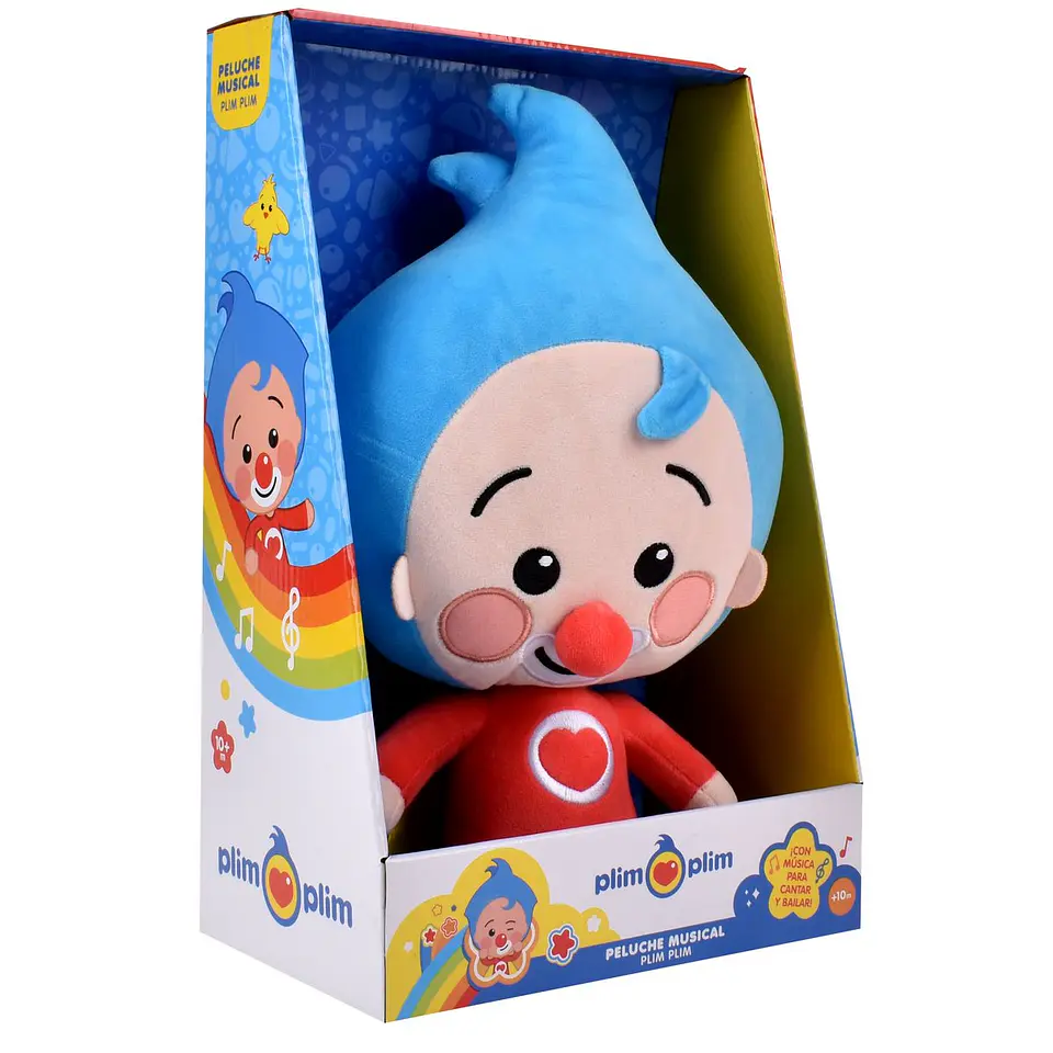 PLIM PLIM PELUCHE CON SONIDO 30 CMS ANSALDO 33093 16