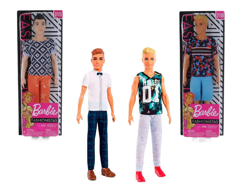 Ken Fashionista Barbie Mattel Dwk44 1