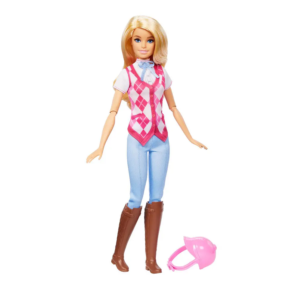 Detective Barbie La Gran Carrera Caballos Malibú Equitación Mattel Hxj38 2