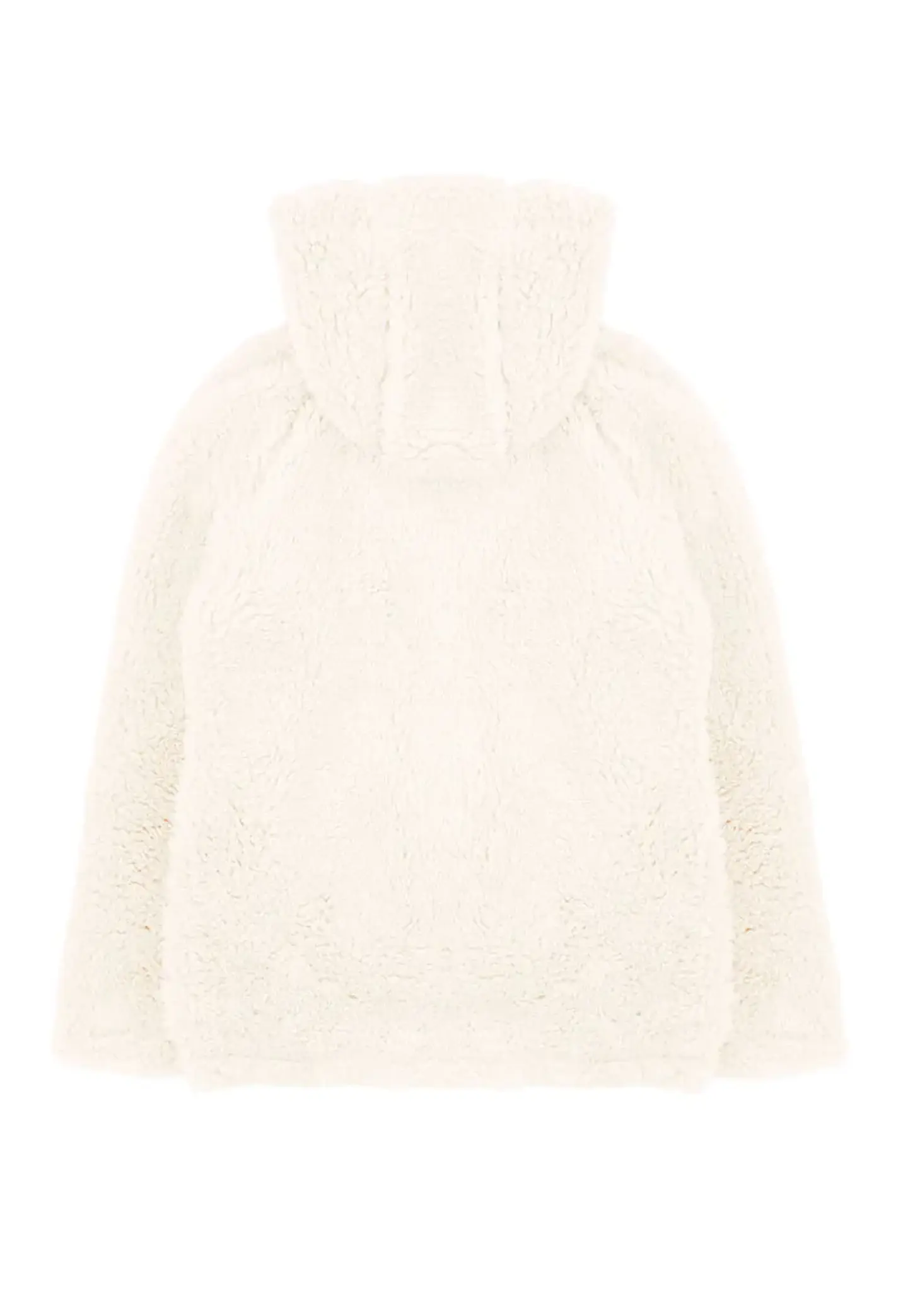 Chaqueta Niña Full Zipper Con Gorro Piel Day To Day Ficcus 2520773 Crudo 2
