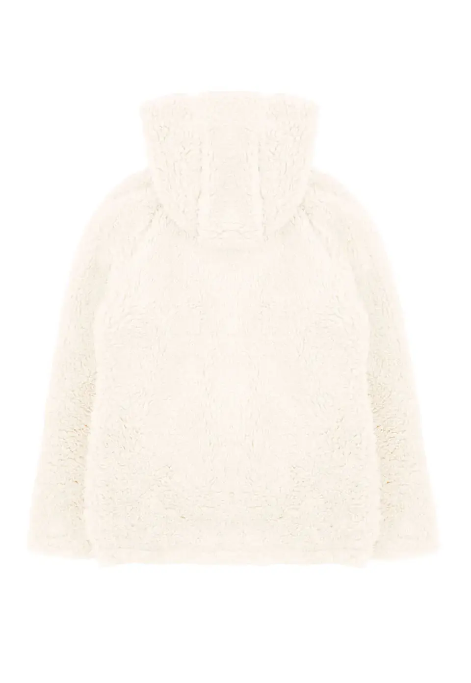 Chaqueta Niña Full Zipper Con Gorro Piel Day To Day Ficcus 2520773 Crudo 2