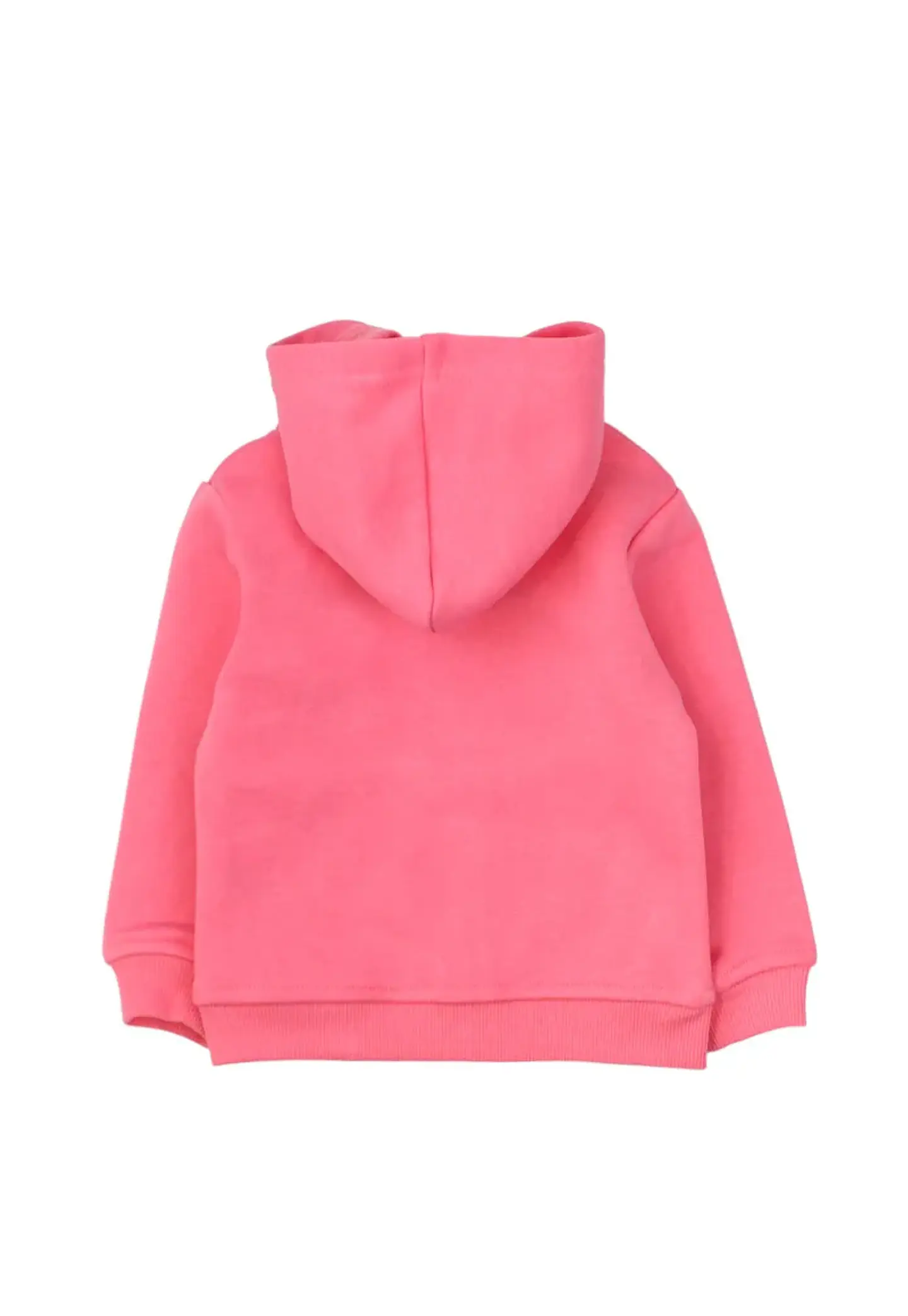 Poleron Bebe Full Zipper Con Gorro Est. Day To Day Ficcus 2520715 Coral 2