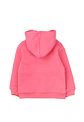 Poleron Bebe Full Zipper Con Gorro Est. Day To Day Ficcus 2520715 Coral - Miniatura 2