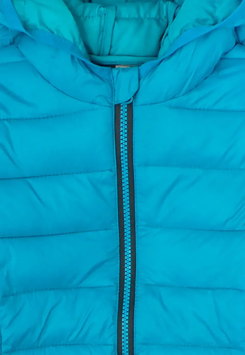 PARKA NIÑO FULL ZIPPER CON GORRO ACOLCHADA DAY TO DAY FICCUS 2520761 ESMERALDA 3