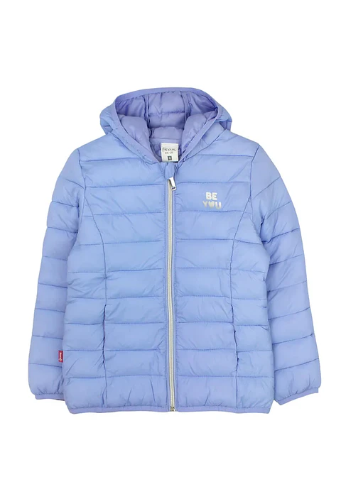 PARKA NIÑA FULL ZIPPER CON GORRO ACOLCHADA DAY TO DAY FICCUS 2520751 LAVANDA