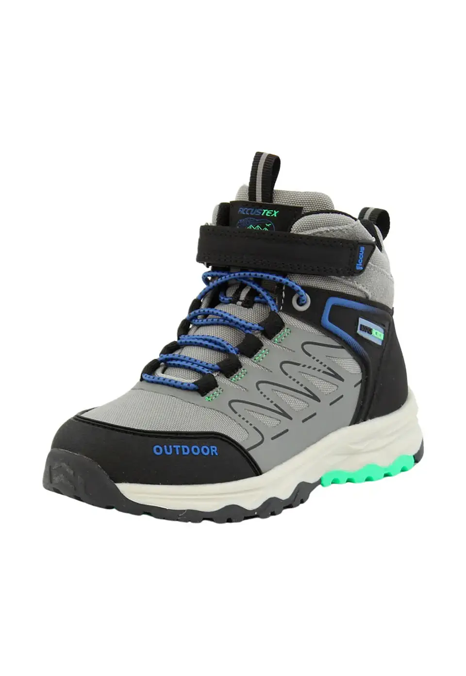 Zapatilla C/Caña Niño Outdoor Ficcus20921 Gris 3