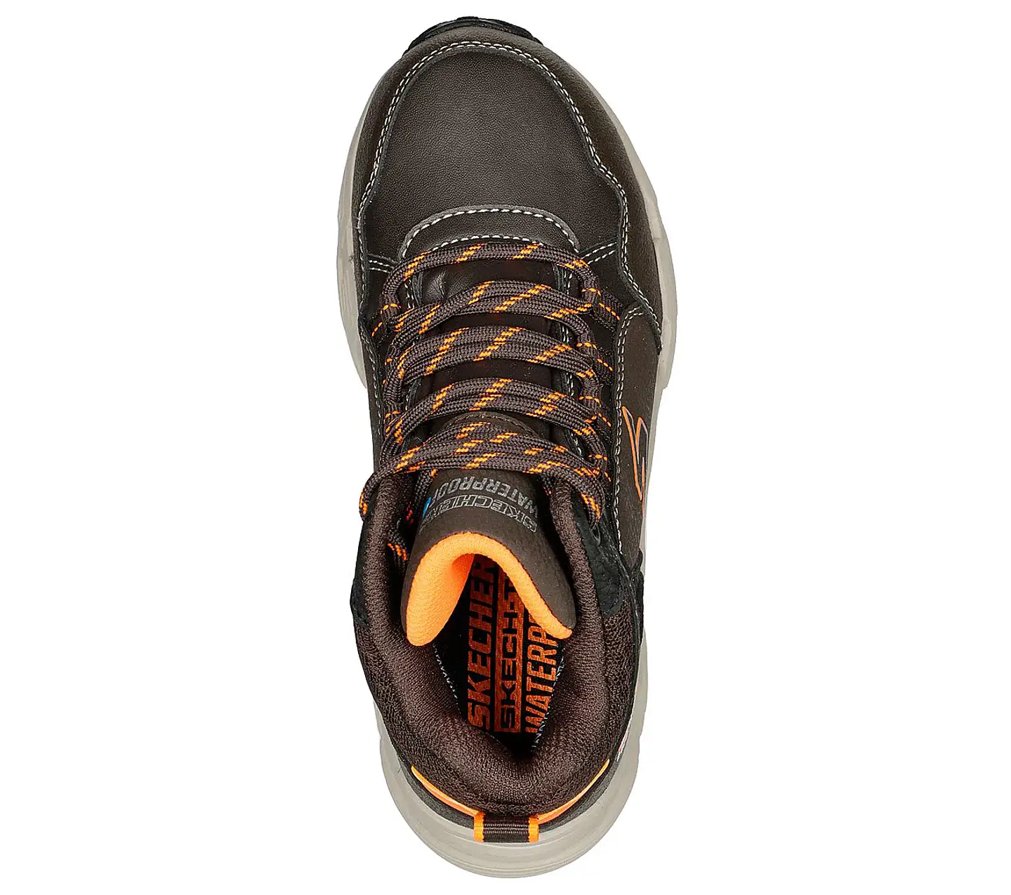 Zapatilla C/Caña Niño Drollix Casual Skechers 406419L-Chor Chocolate 4