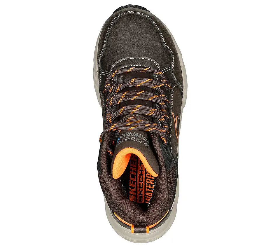 Zapatilla C/Caña Niño Drollix Casual Skechers 406419L-Chor Chocolate 4