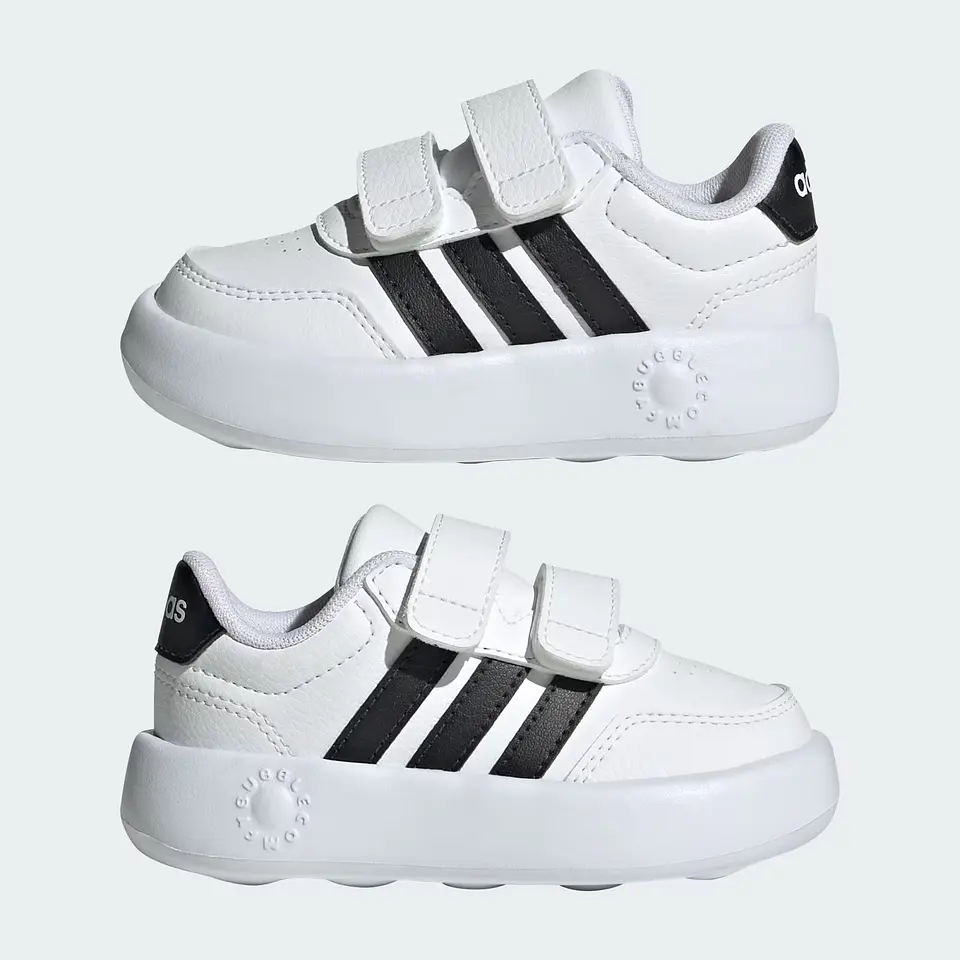 Zapatilla Bebe Breaknet 3.0 Adidas Js3680 Blanco  6