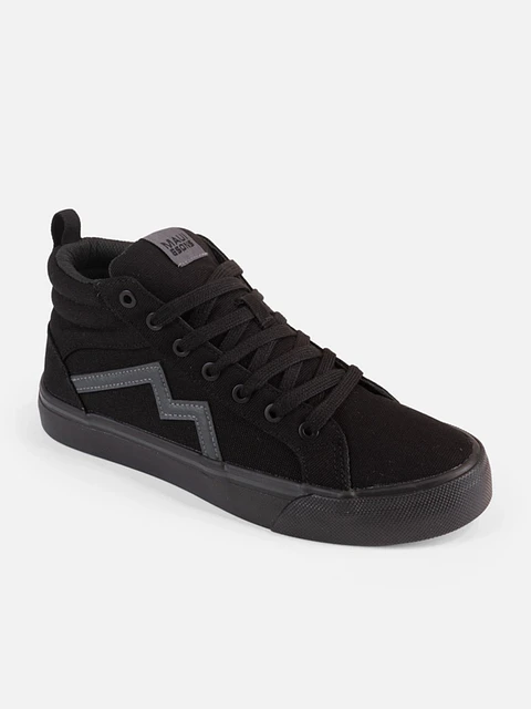 ZAPATILLA C/CAÑA NIÑO URBANO MAUI AND SONS 5Z870-MI25 NEGRO