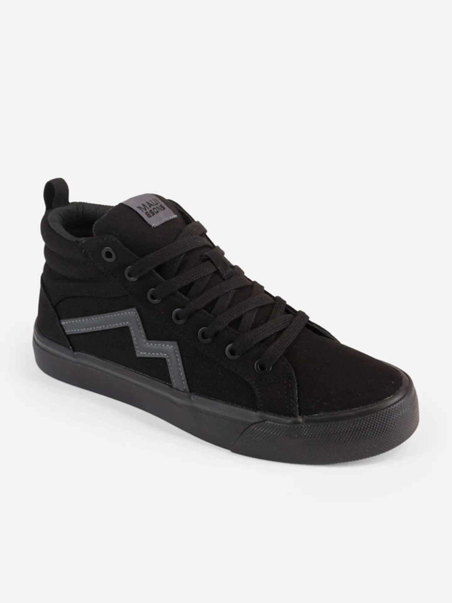 Zapatilla C/Caña Niño Urbano Maui And Sons 5Z870-Mi25 Negro 1