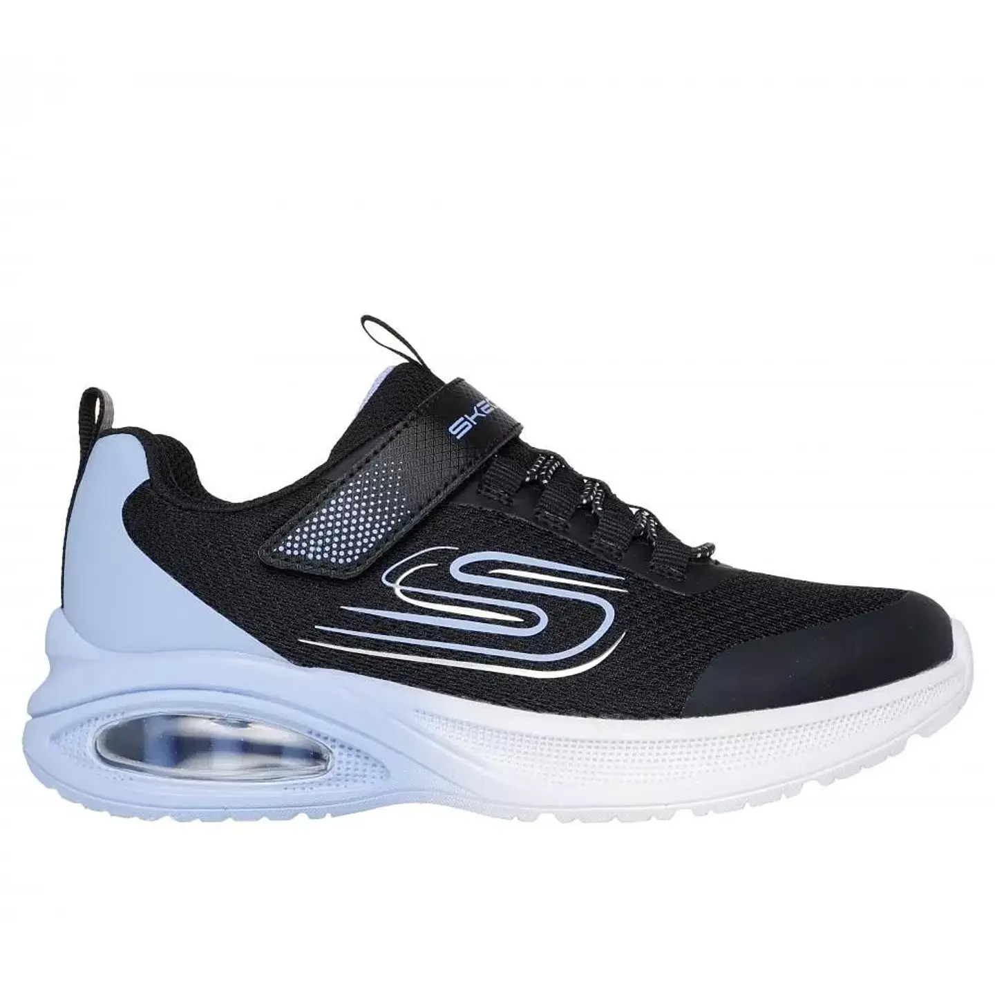 Zapatilla Niña Microspec Max Advance Casual Skechers3595L-Bklv Negro 2