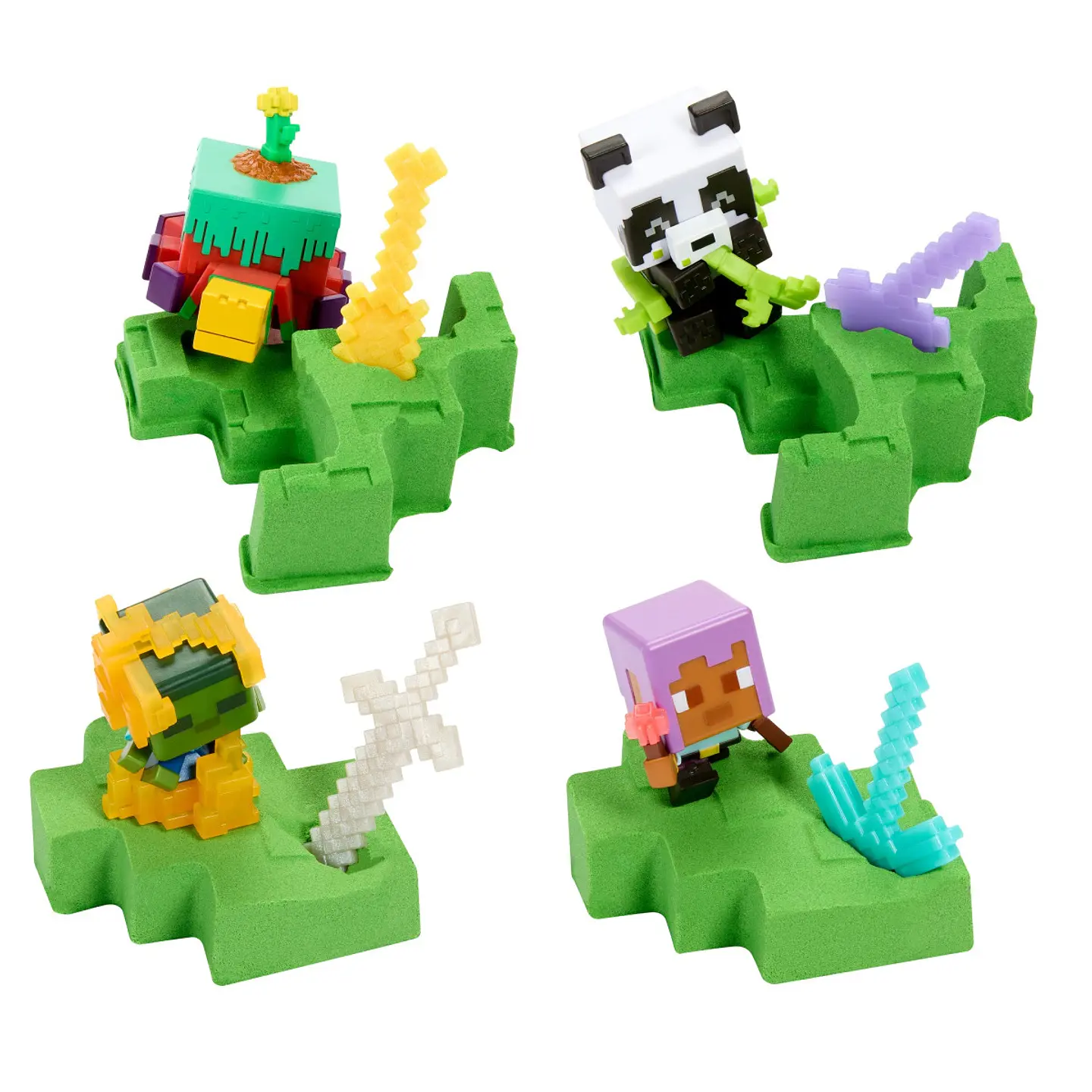 MINECRAFT VANILLA FIGURA DE ACCION MINI MINING MATTEL HTK99 1