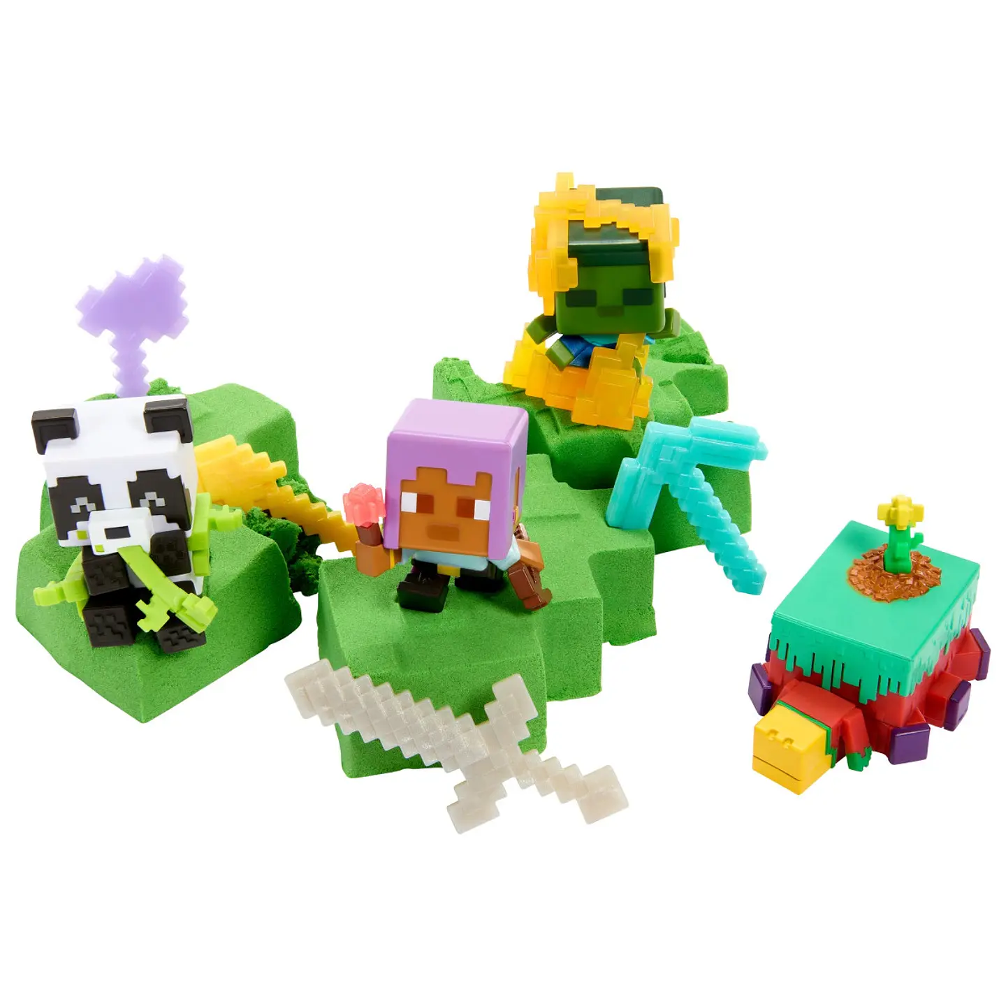 MINECRAFT VANILLA FIGURA DE ACCION MINI MINING MATTEL HTK99 3