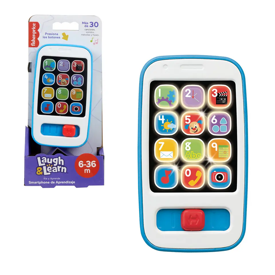 Fisher-Price Smartphone De Aprendizaje Mattel Hxb83 1