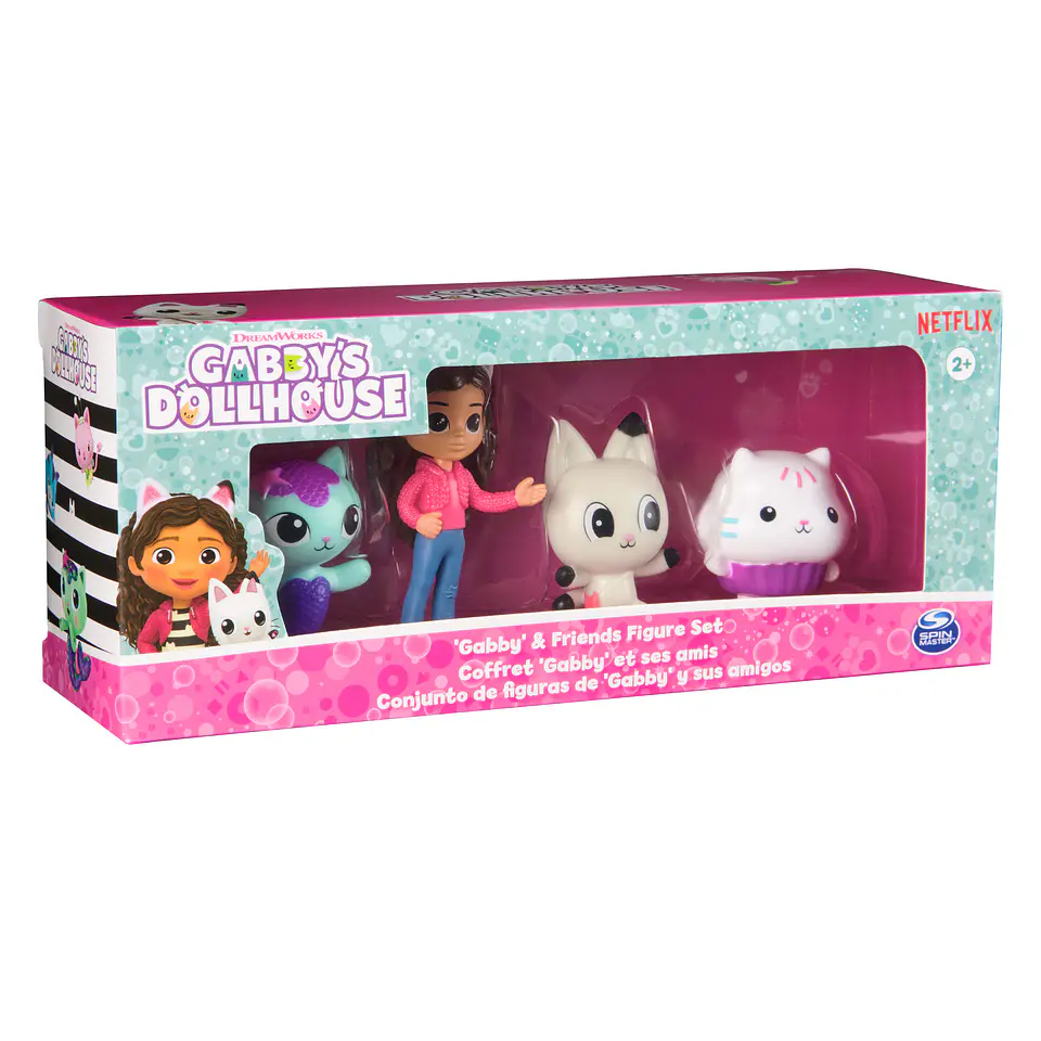 GABBY DOLLHOUSE MINI FIGURAS 4 PACK IMEXPORTA 6071196 2