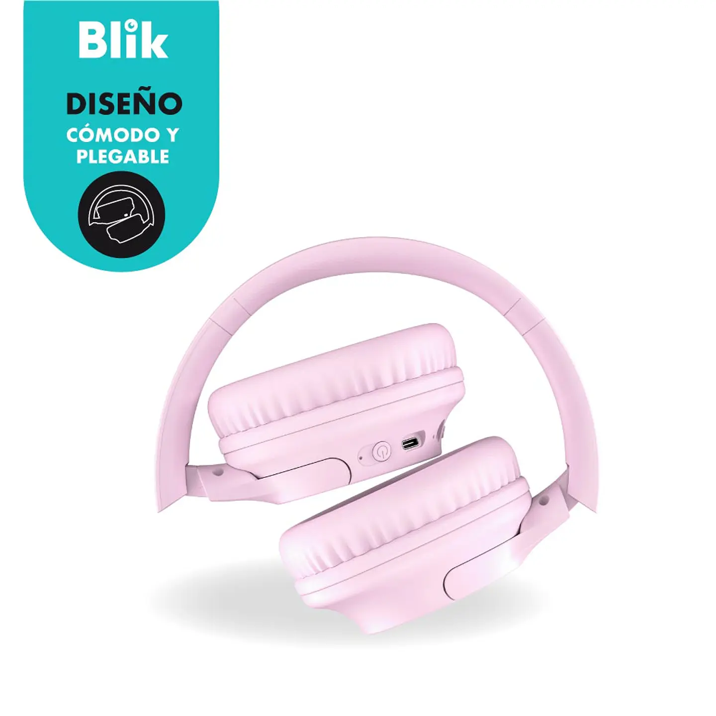 AUDIFONO BT ON ROSA BLIK SOUL250-PK 2