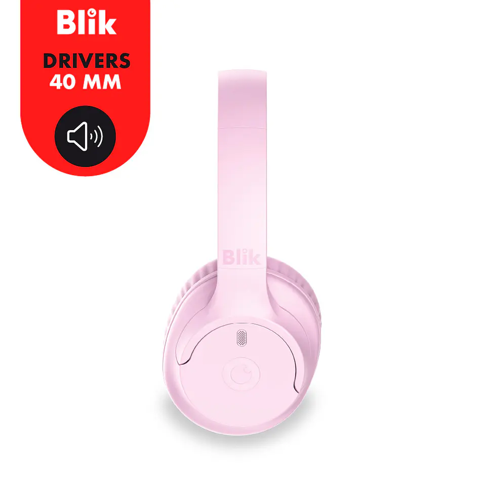 AUDIFONO BT ON ROSA BLIK SOUL250-PK 8