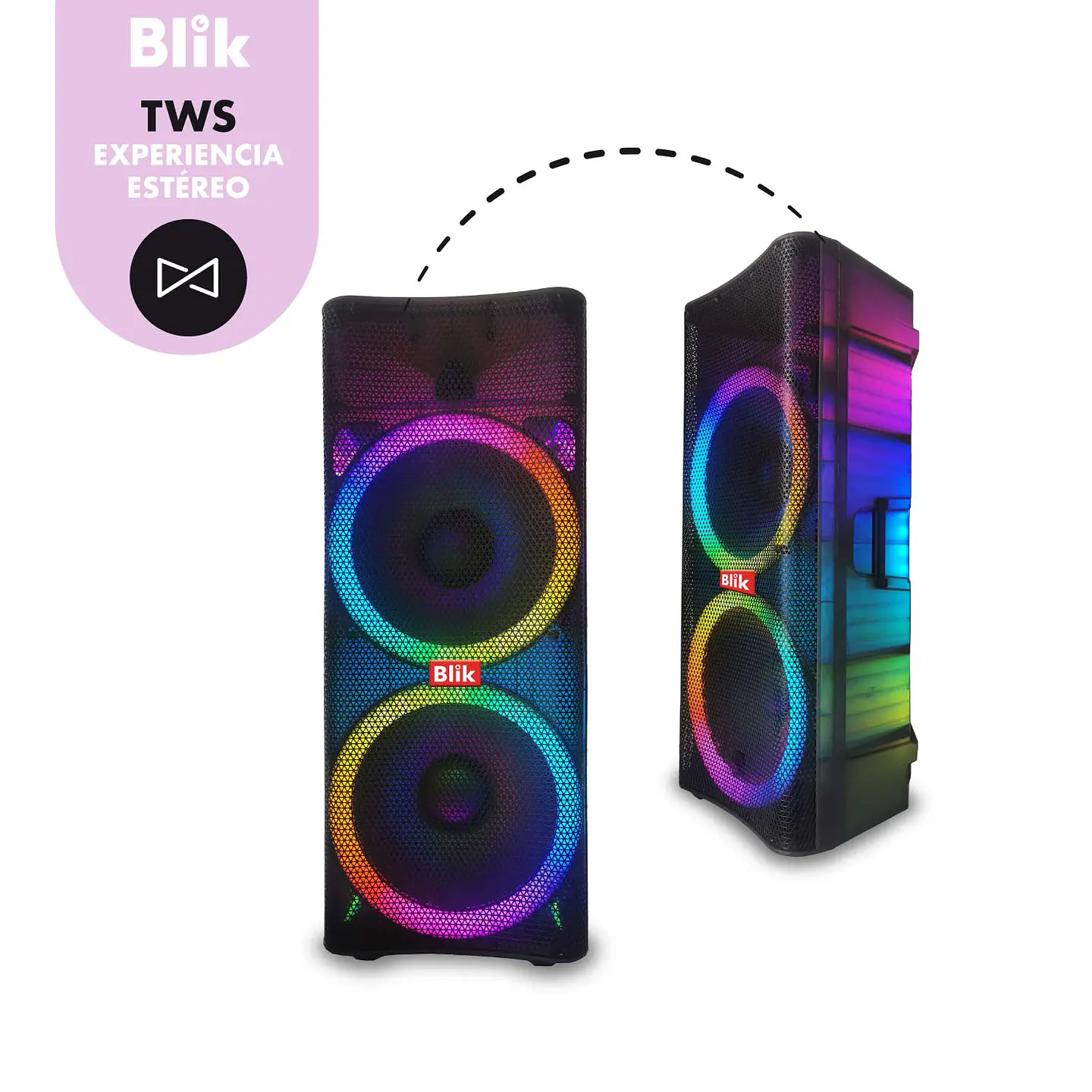 PARLANTE KARAOKE AIO BT BLIK LIGHT360 3