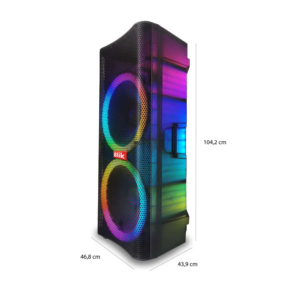 PARLANTE KARAOKE AIO BT BLIK LIGHT360 2