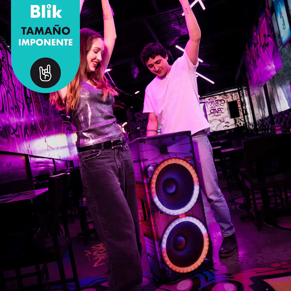 PARLANTE KARAOKE AIO BT BLIK LIGHT360 6