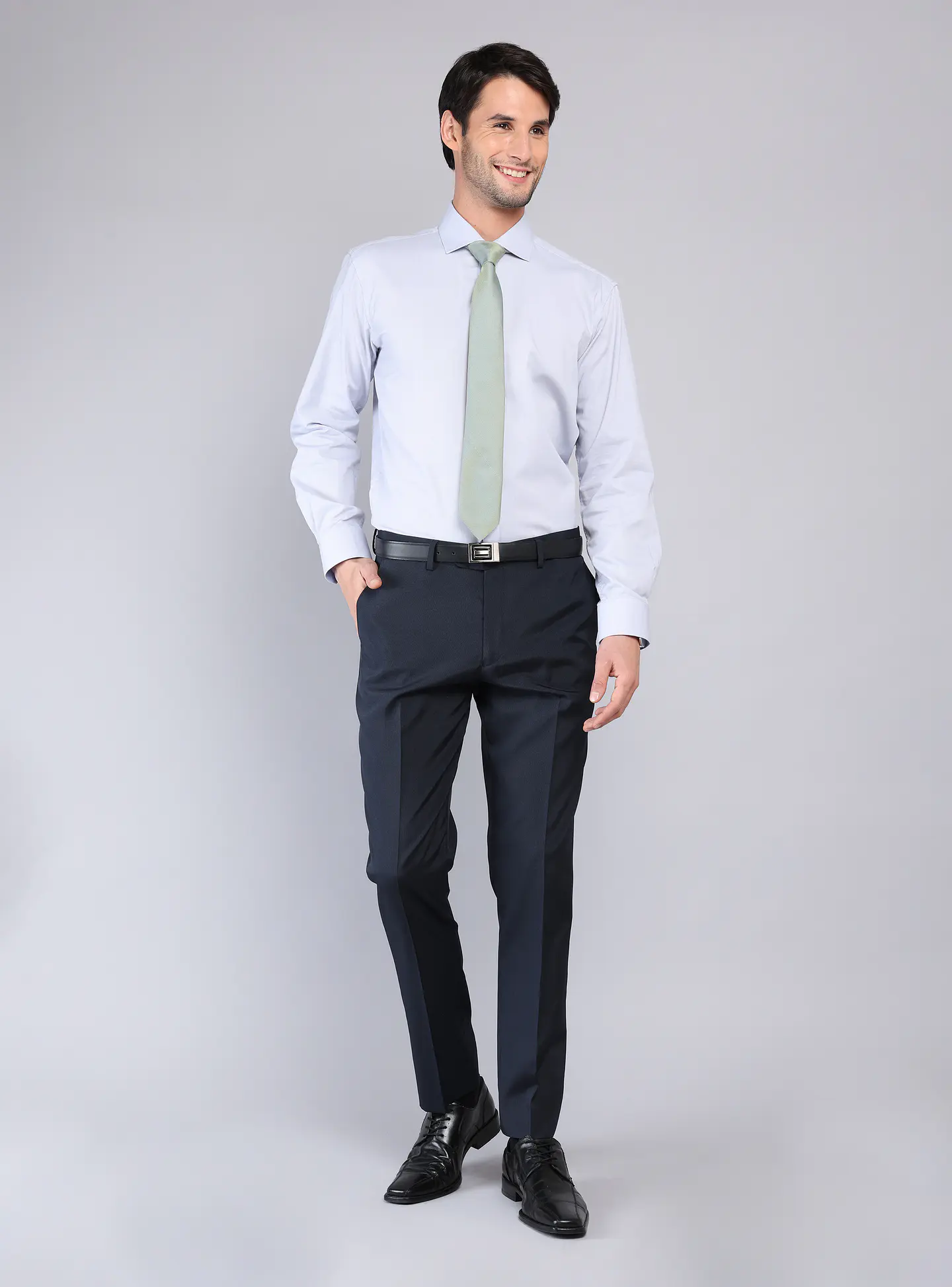 Camisa Formal Arrow Hombre Arm0407Gr Gris 2