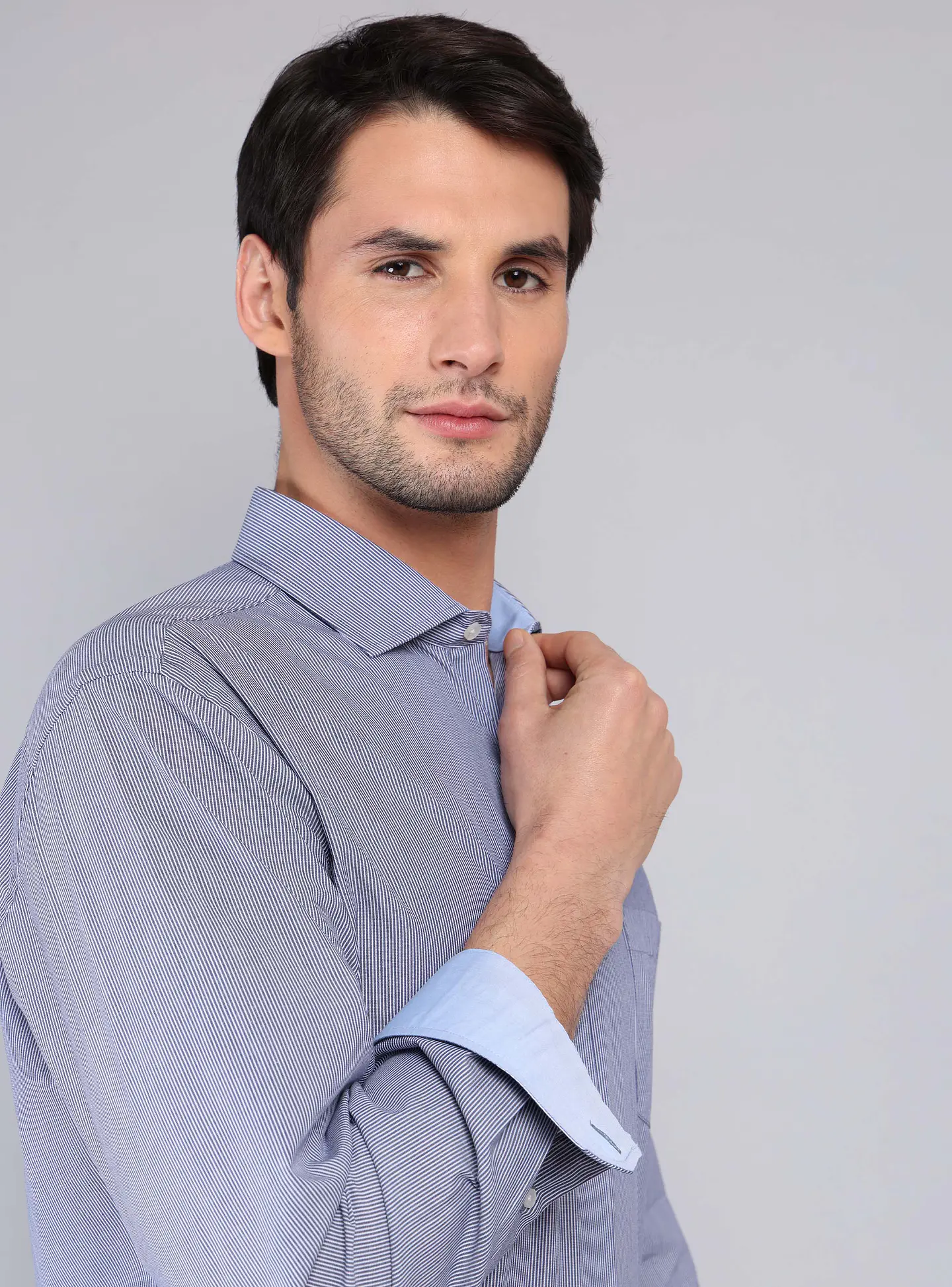 CAMISA FORMAL ARROW HOMBRE ARM0408AZ AZUL 3