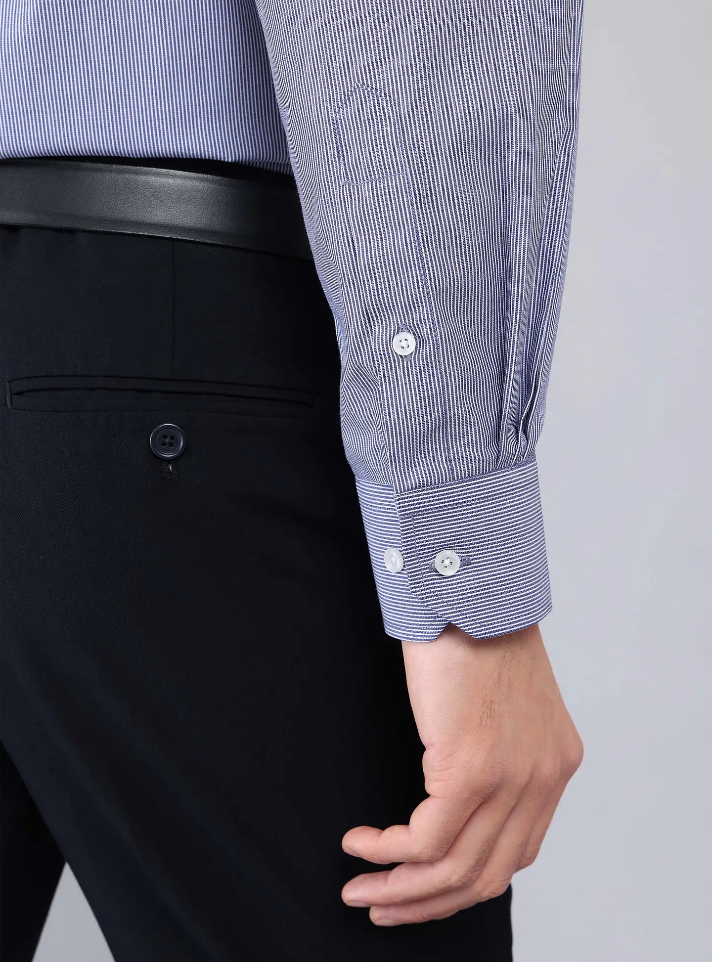 CAMISA FORMAL ARROW HOMBRE ARM0408AZ AZUL 5
