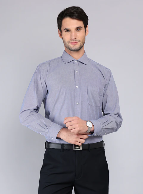 CAMISA FORMAL ARROW HOMBRE ARM0408AZ AZUL