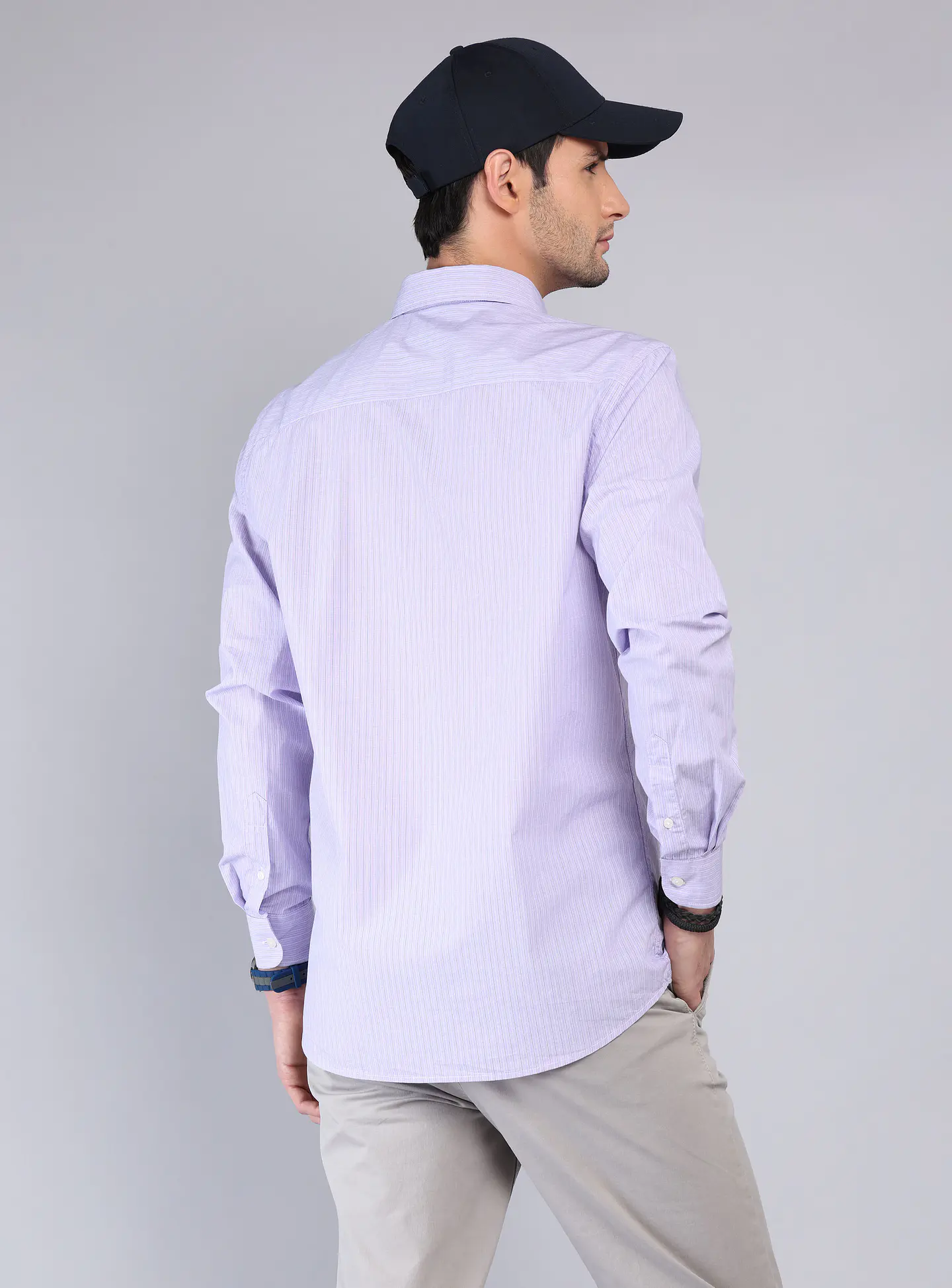 Camisa Arrow Hombre Cm32032Li Lila 2
