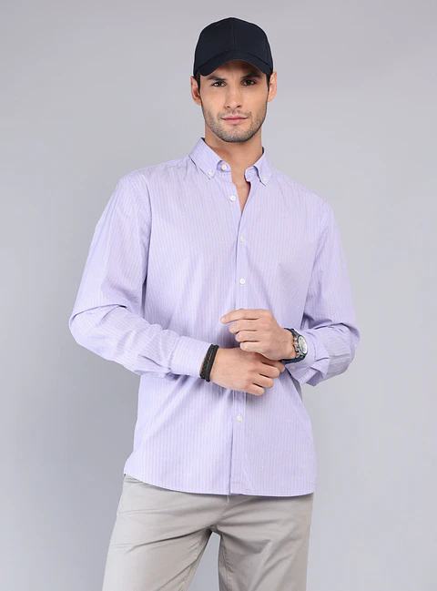 CAMISA ARROW HOMBRE CM32032LI LILA