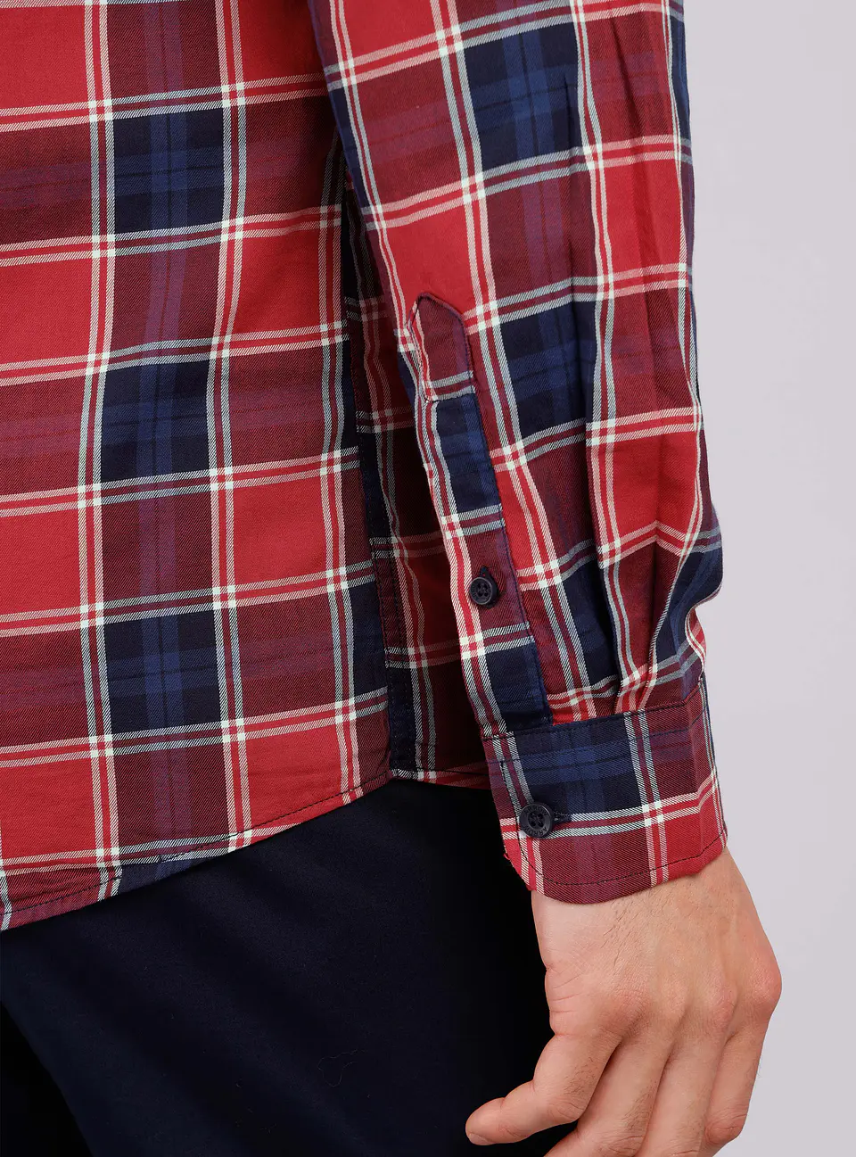 Camisa Arrow Hombre Cm32031Ro Rojo 7