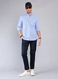 Camisa Arrow Hombre Cm32007Az Azul - Miniatura 6