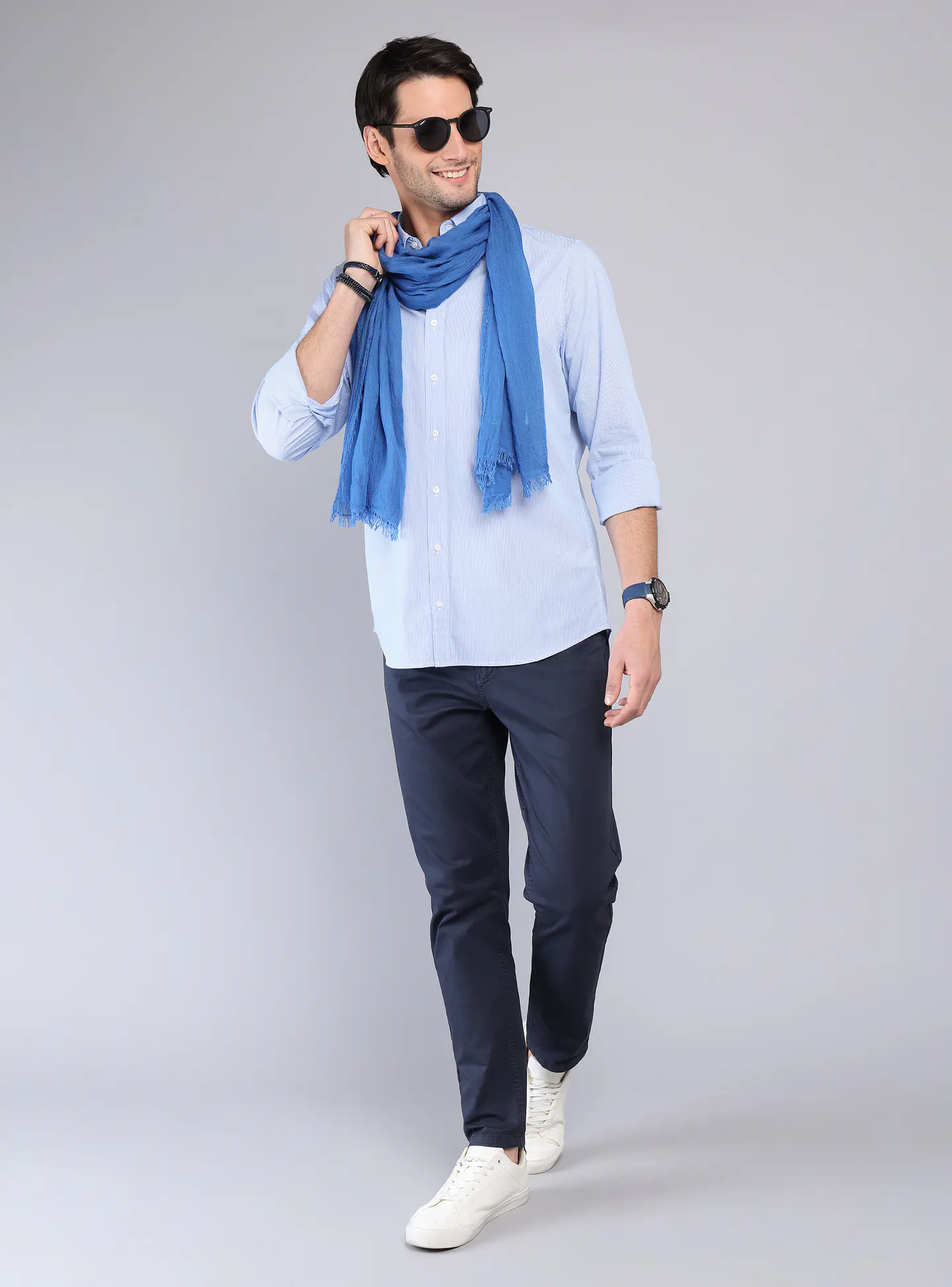 CAMISA ARROW HOMBRE CM32006AZ AZUL 5