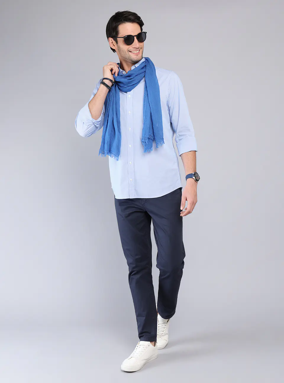 CAMISA ARROW HOMBRE CM32006AZ AZUL 5