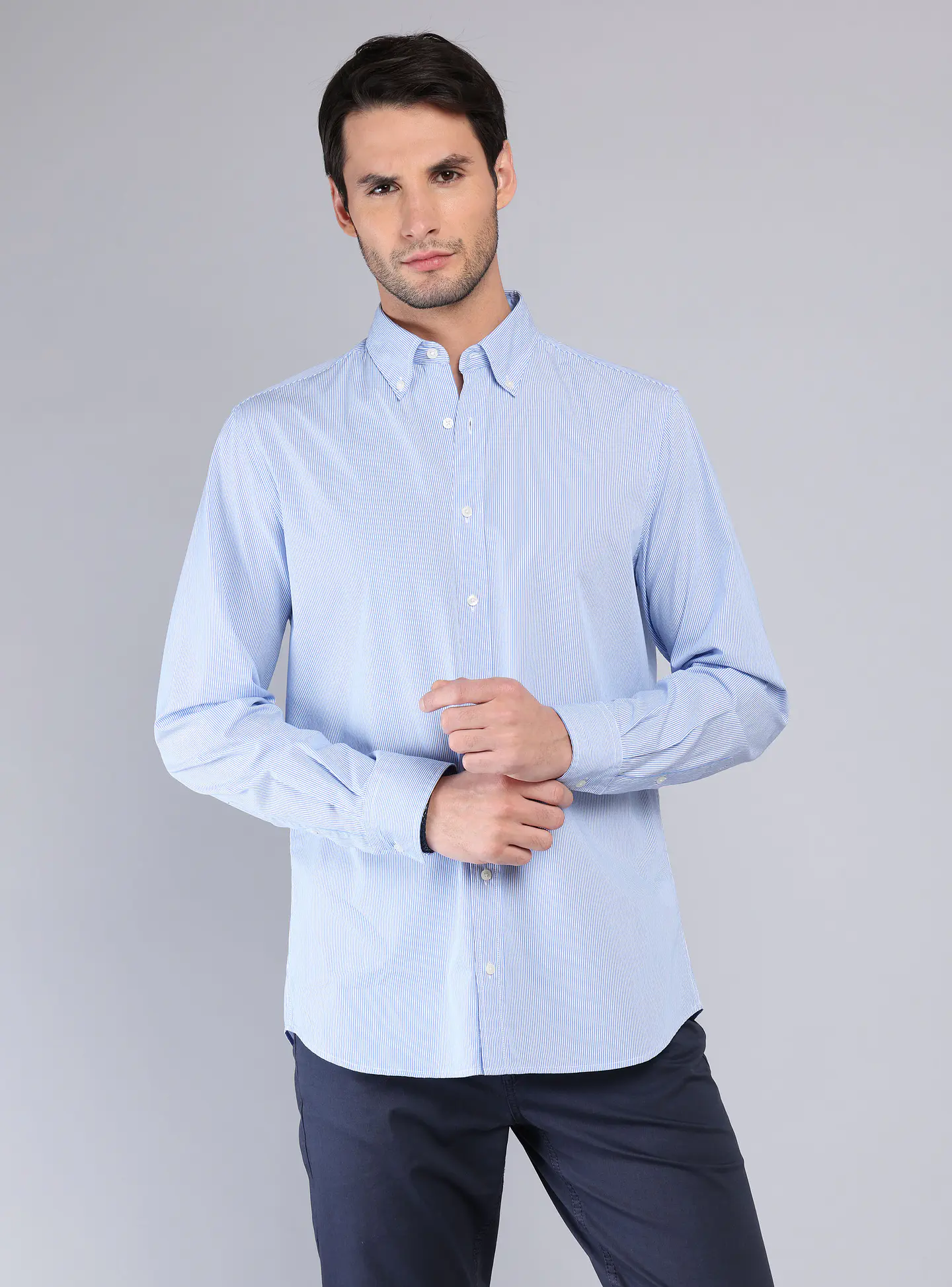 CAMISA ARROW HOMBRE CM32006AZ AZUL 1